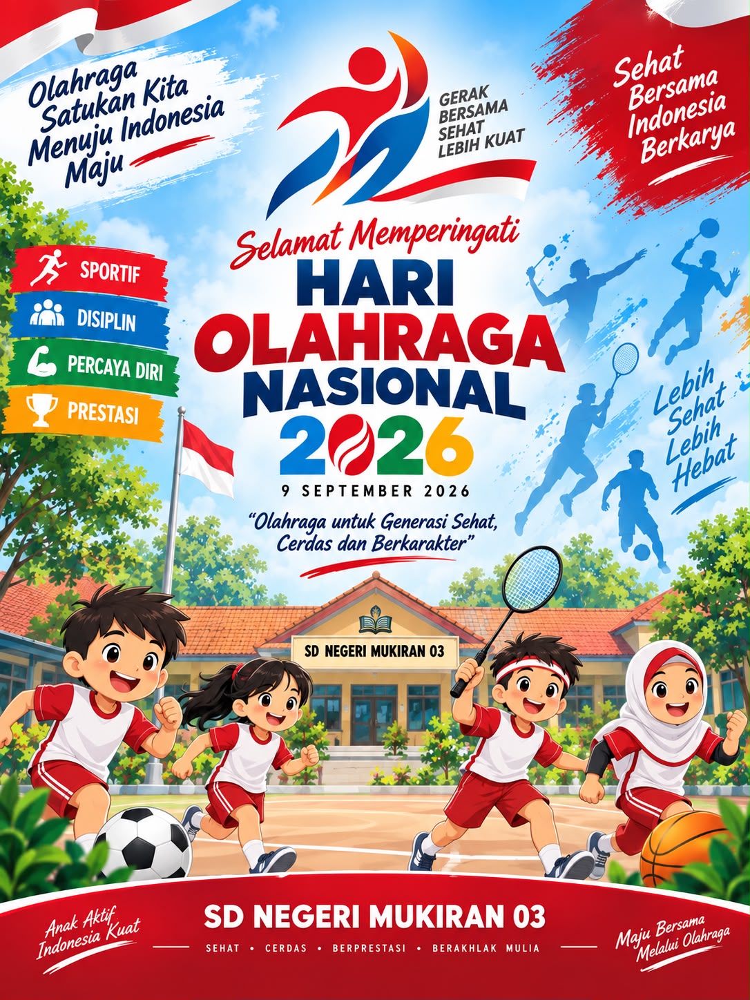 Peringatan Hari Olahraga Nasional / HAORNAS (9 September)
