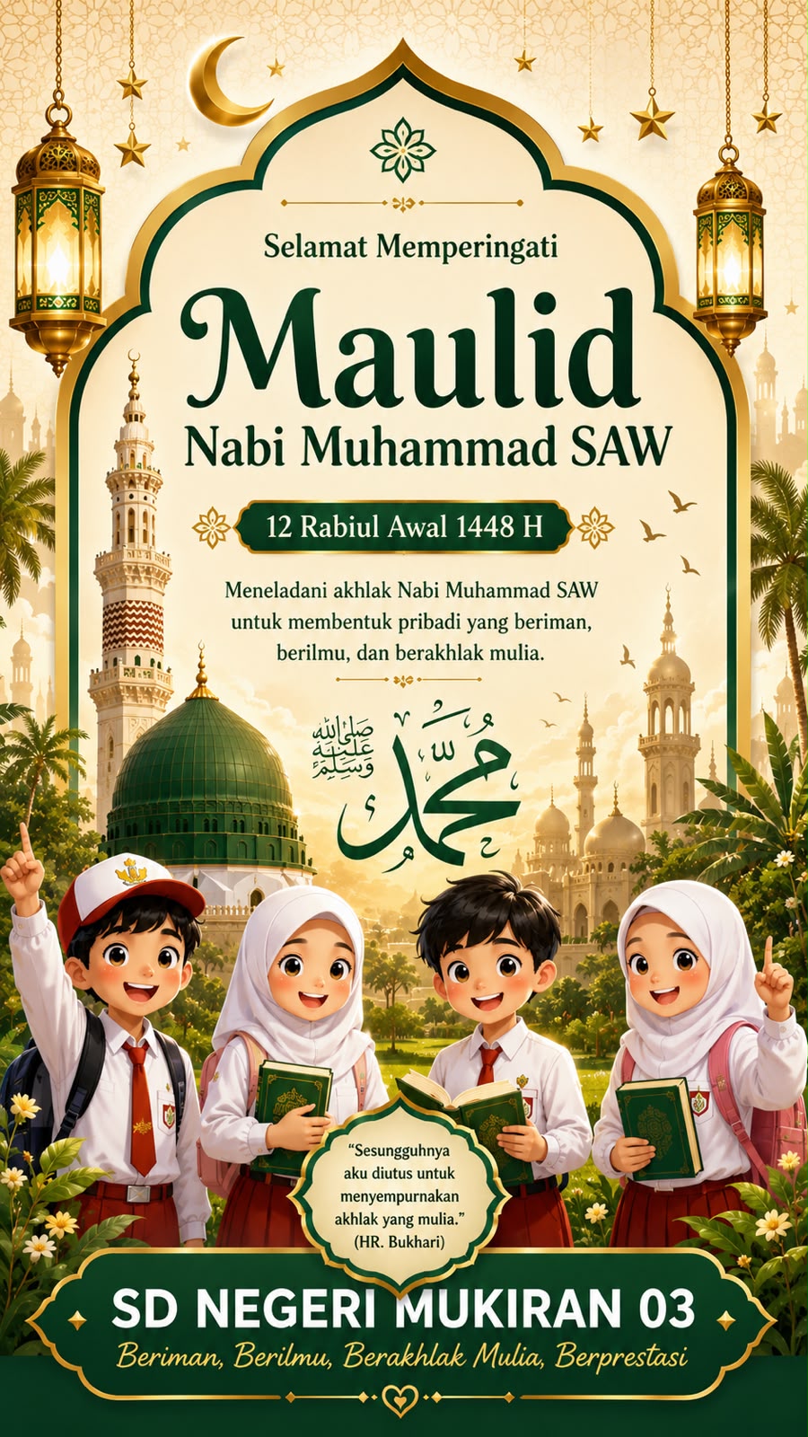Peringatan Maulid Nabi Muhammad SAW (12 Rabiul Awal)
