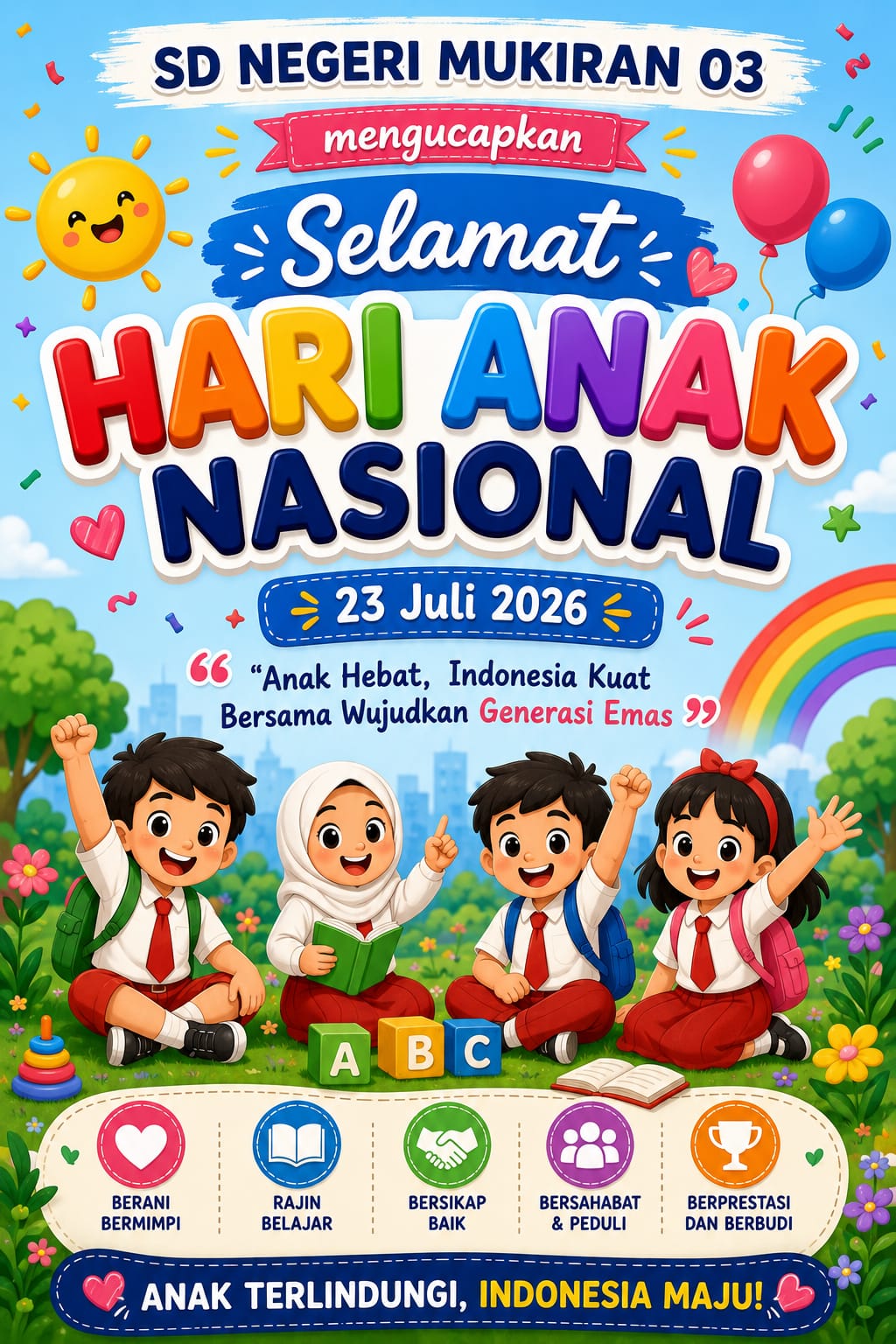 Selamat Hari Anak Nasional