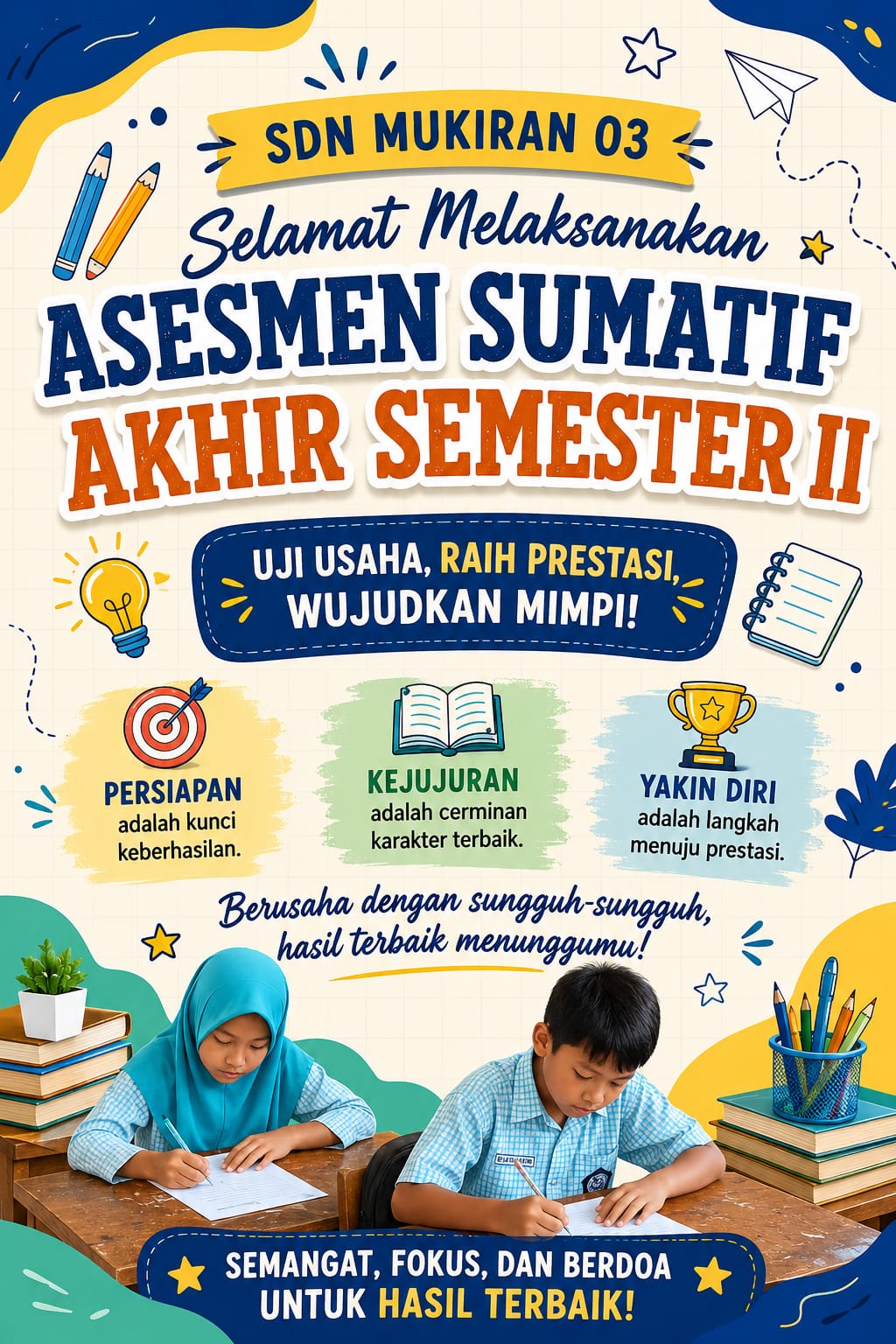 Selamat Menempuh Asesmen Sumatif Akhir Semester II