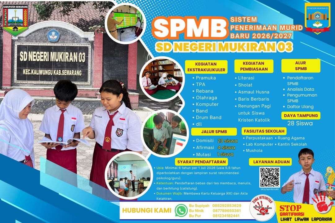 Brosur SPMB SD Negeri Mukiran 03